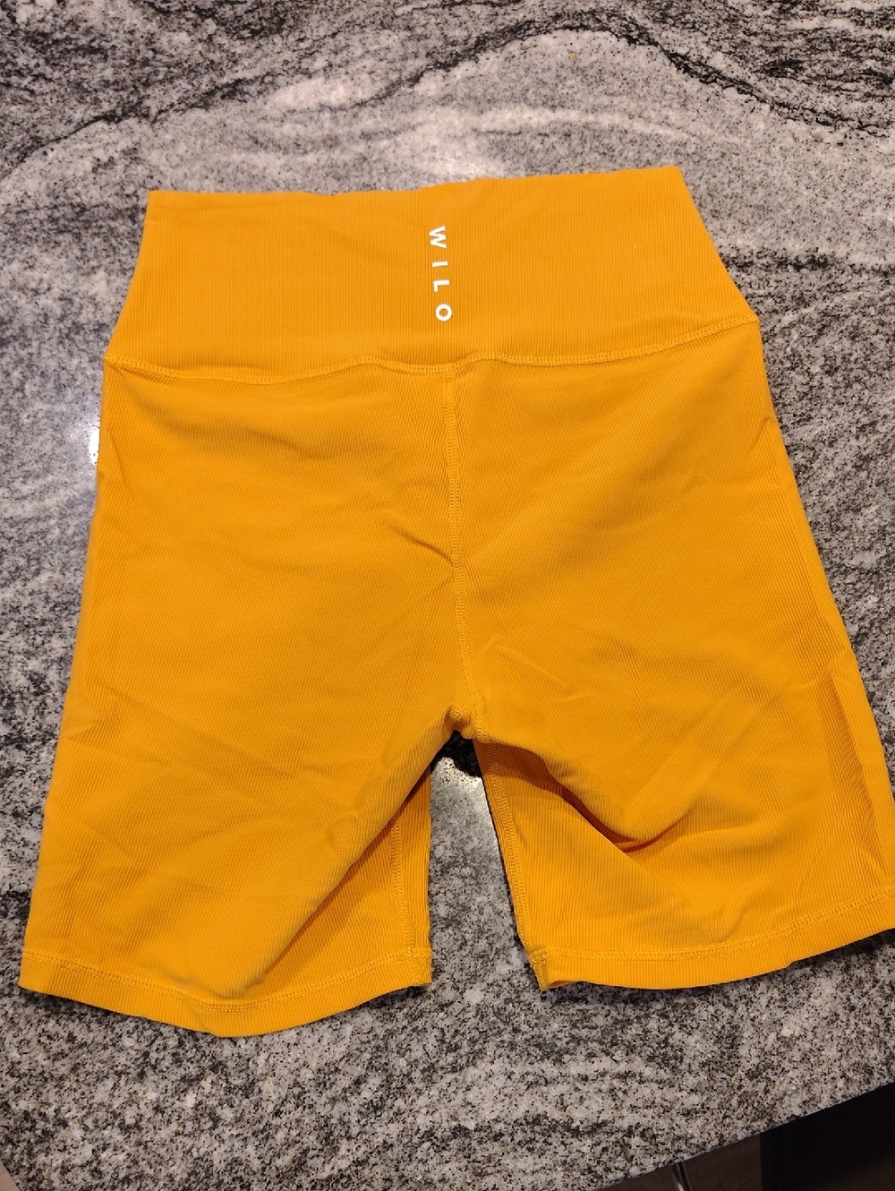 High-Waist Women's Ribbed  Bike Shorts - Stylish Everyday Activewear